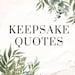 KeepsakeQuotes