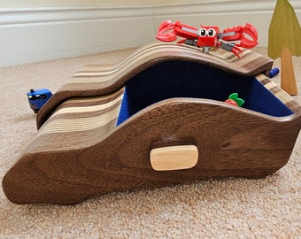 Sports Car shaped Bandsaw Box Pattern
