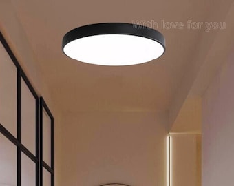 Moderne Deckenleuchte / hängende LED-Leuchte / runde Schlafzimmerlampe / Innenraum-Deckenbeleuchtung / montierte helle LED-Leuchte / Deckenspülleuchte