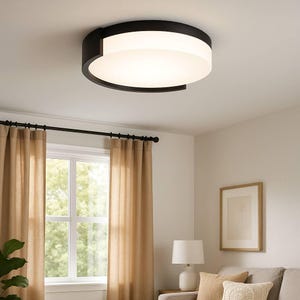 Nordic Led Ceiling Lamp/Bedroom Minimalist Round Lustre/Flush Mount Ceiling Light/Dining Area Pendant Chandelier/Home Indoor Light Fixture