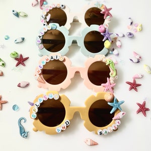 Personalized Party sunglasses for girls and boys.