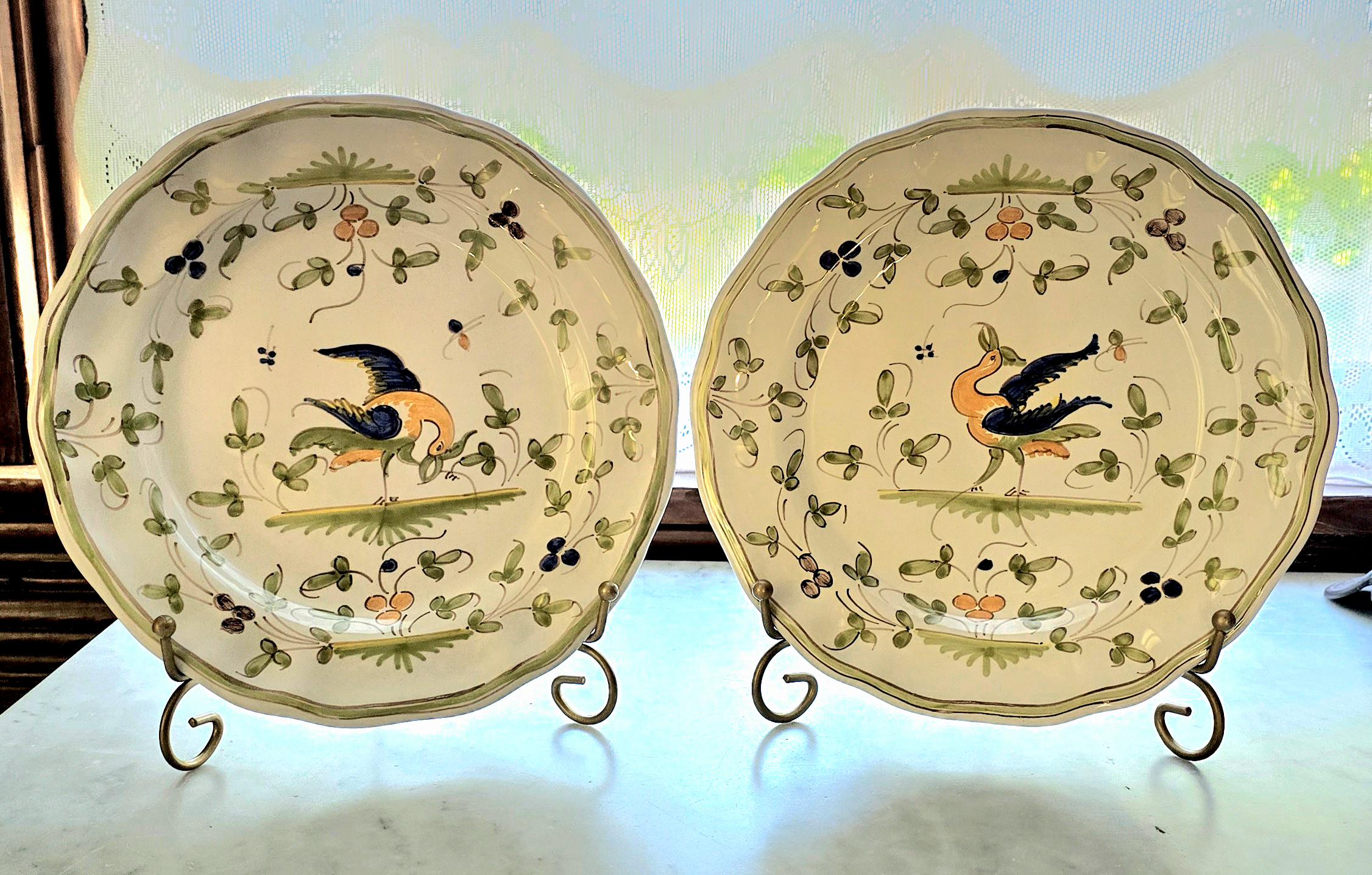 French Faience Plate - Etsy