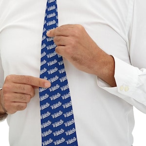 Kentucky Wildcats Necktie: Kentucky Blue Polyester Tie