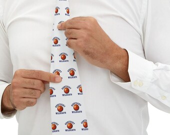 Necktie,University of Kentucky Basketball Tie,great gift for dad, Father's Day Gift, Graduation Gift, Sports Fan Necktie, Game Day,Wildcats