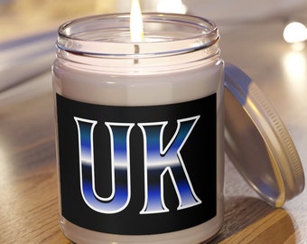 University of Kentucky Soy Candle: UK Basketball Scented Candle