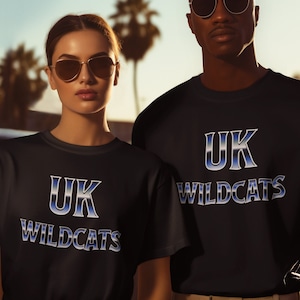 Universität von Kentucky TShirt neuer Trainer Kentucky T-Shirt Kentucky Wildkatzen T-Shirt Geschenk für sie Geschenk für ihn UK Wildkatzen Tshirt