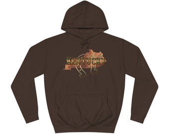 Kentucky State Map Hoodie: Unisex Kentucky Lover Sweatshirt