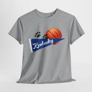 Kentucky Basketball Unisex Tee, College Sports Fan Shirt, Wildcats Team Apparel, NCAA Hype Tee, Sports Lover Gift, Game Day Fashion