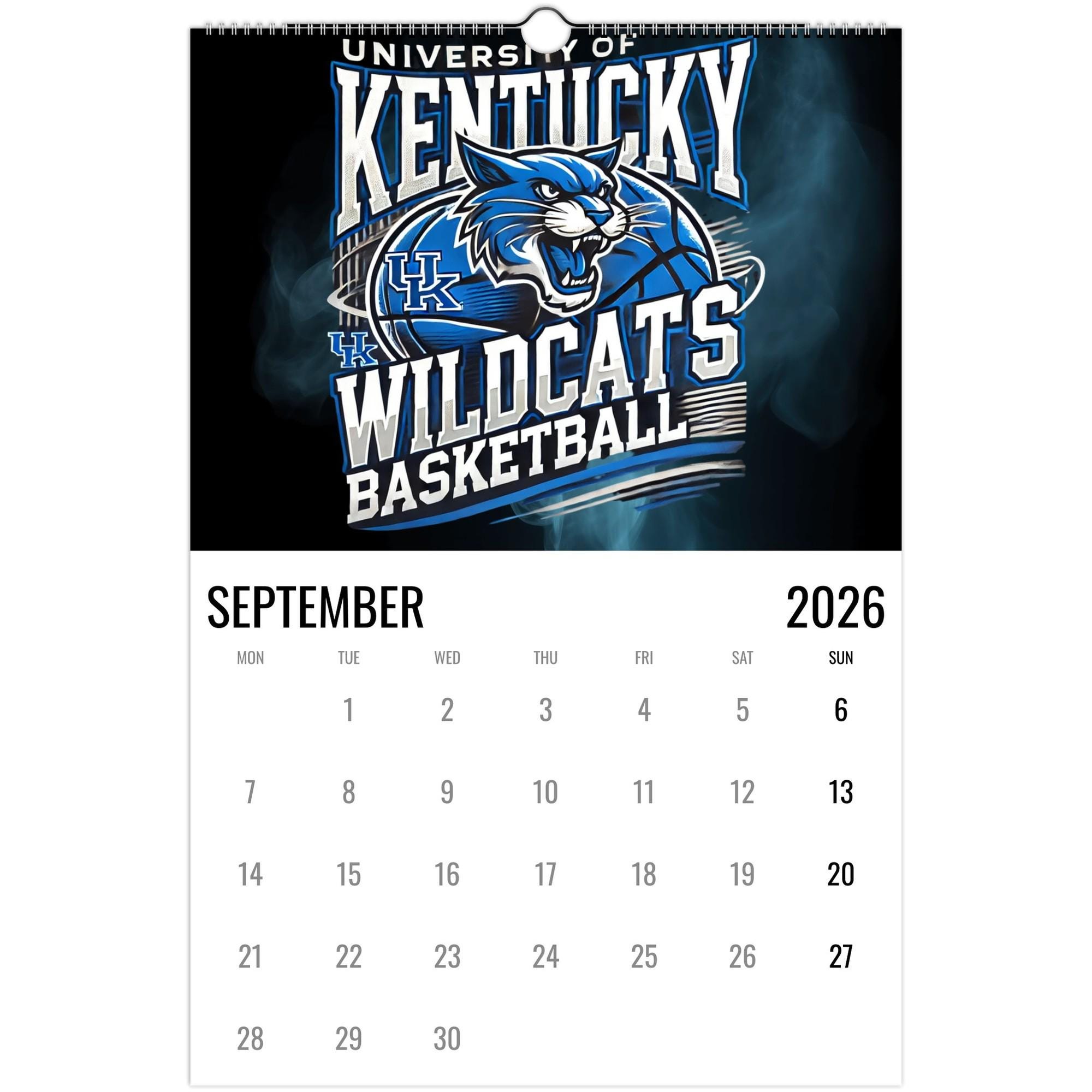 University of Kentucky 2026 Wall Calendar: UK Wildcats ...
