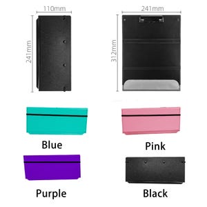 Custom Heat Press Tri‑Fold Nurse Clipboard PP Plastic Letter Size Folding Board for Medical Notes Personalized Nursing Gift bild 7
