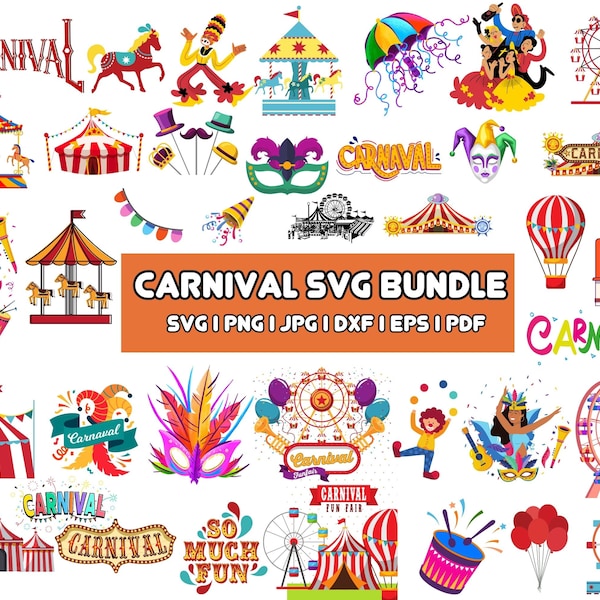 Carnival svg| Circus svg bundle| Mega carnival svg bundle| Carnival png| Carnival png bundle| Carnival bundle