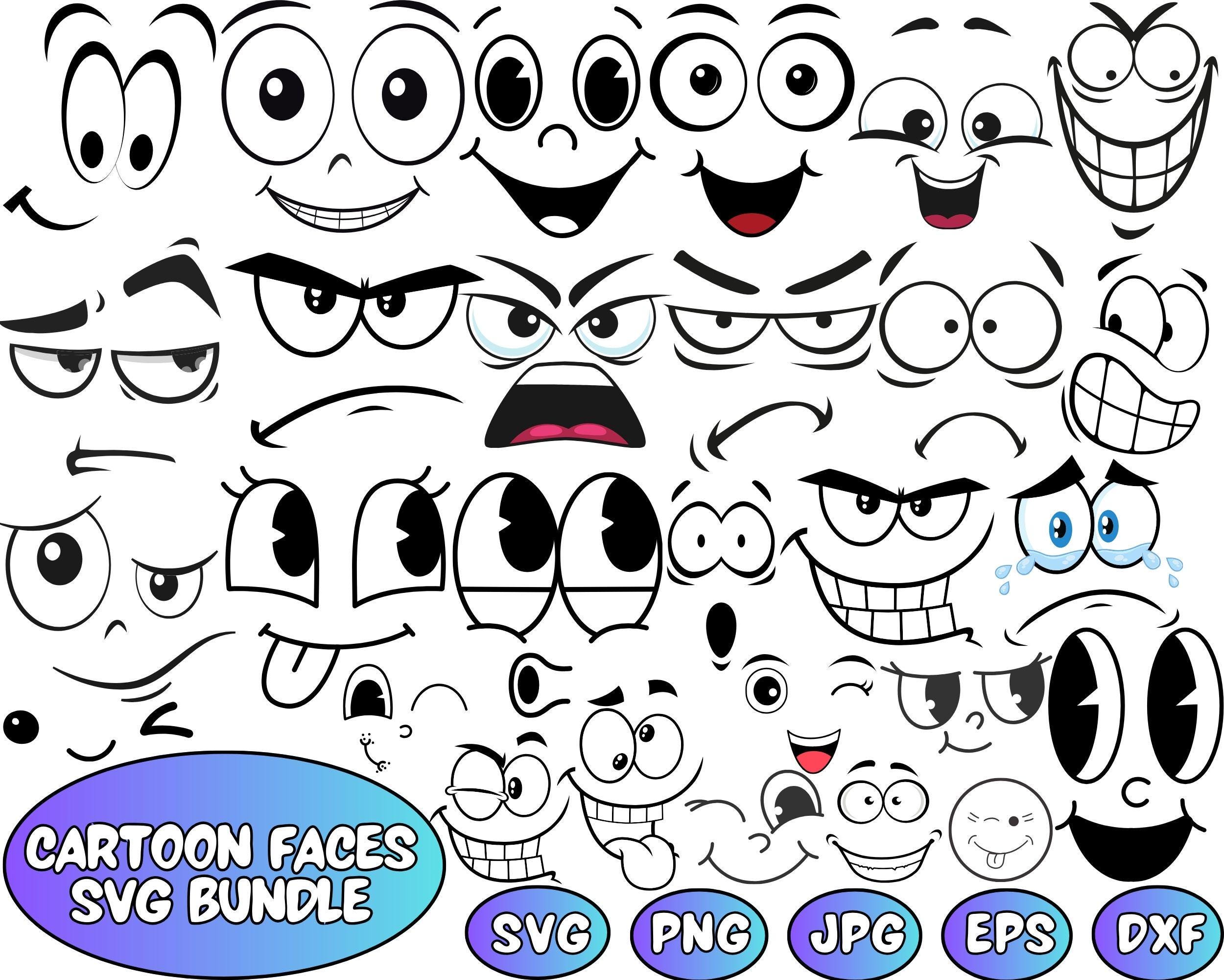 Clipart de cara triste - Etsy México, image size:2500x2000