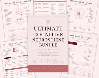 Neuroscience Information Bundle Study Guide Brain Behaviour Cognition Exam Review (Digital Download)