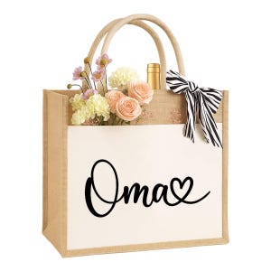 Tarklanda Jutetas voor dames, met spreuk, kleine time, jute tas voor dames, jute boodschappentas vrouwen, cadeaus voor gepensioneerde, collega, vriendin, moeder, oma voor verjaardag, Kerstmis