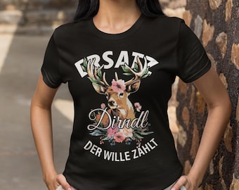 Women's T-Shirt Replacement Dirndl Traditional Shirt - Traditional Costume Gift for Folk Festival | Oktoberfest