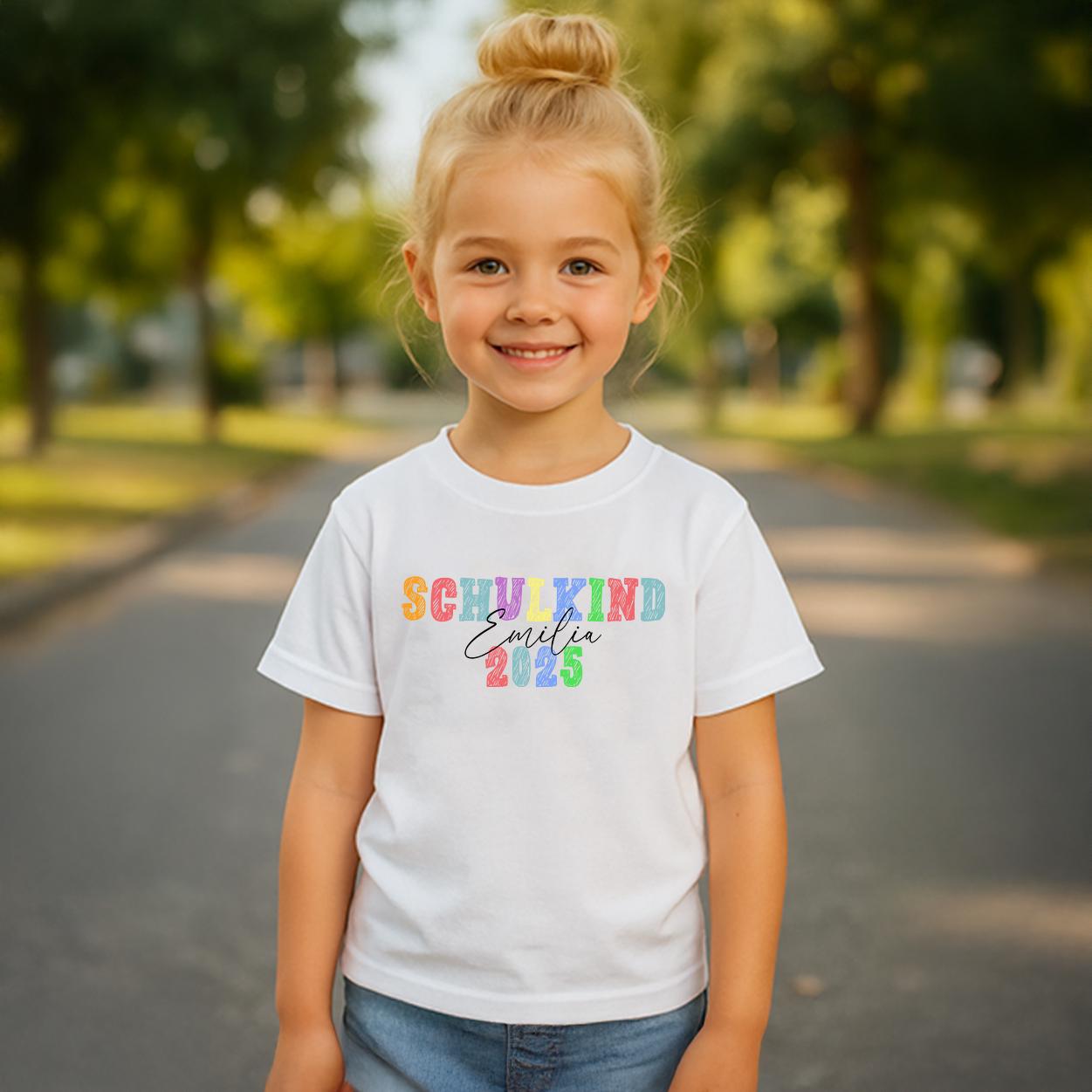 T-shirt Enfant 'Bonne Rentrée Des Classes' - Design Coloré Et Ludique - Pour Filles Et Garçons - 12