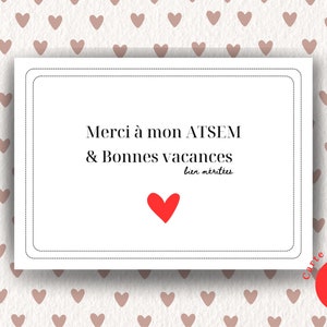 Herunterladbare ATSEM-Thanks-Sammlung – Sweet Heart