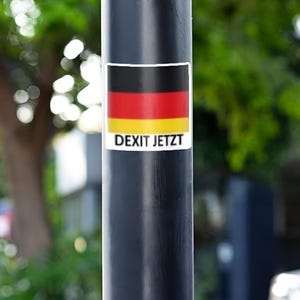 Dexit Jetzt Sticker | German Anti-EU Vinyl Decal