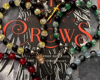 Pulseras de personajes del Grishaverse Six Of Crows