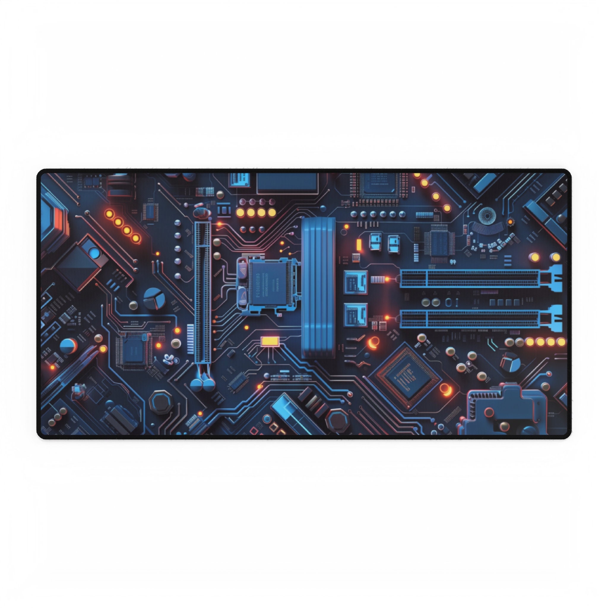 PC Motherboard Circuitry Gaming Mouse Pad Desk Mat - Etsy