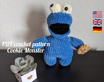 クッキーモンスターぬいぐるみ：コレクタブルセサミストリートシドニー