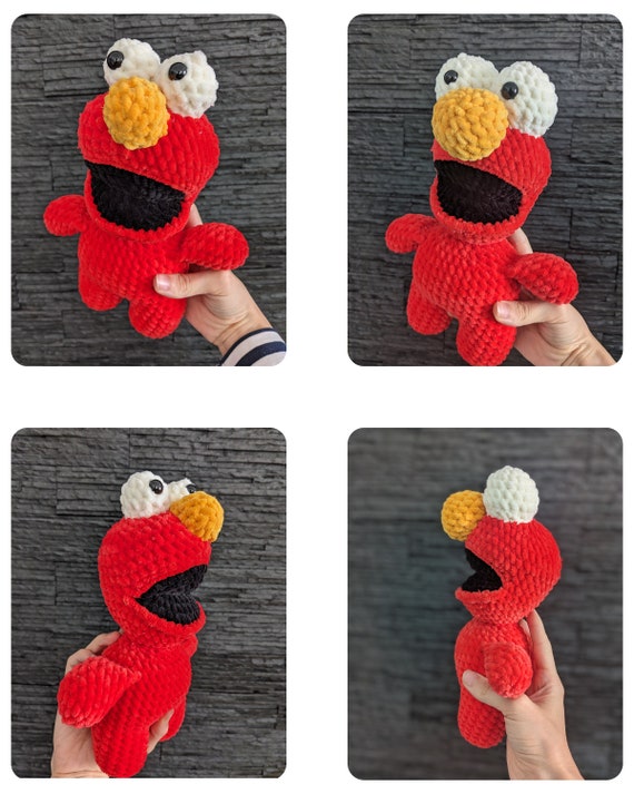 Elmo Crochet Pattern PDF / Häkelanleitung - Etsy Canada