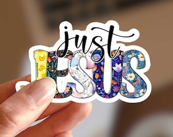 Floral Christian Sticker Bundle | Faith Vinyl Decals