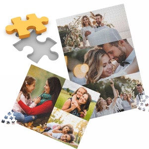 Custom Photo Puzzle, Personalized Jigsaw Puzzle Gift for Birthday, Wedding, Anniversary, Personalized Puzzle Gift