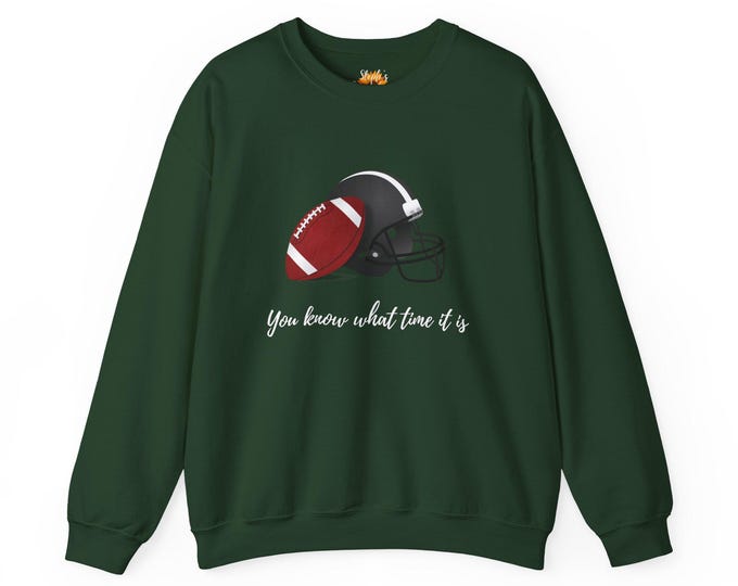 Featured listing image: Sweastshirt you know what day it is worda game day shirt for football games