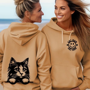 Cat Mom Gildan 18500 Hoodie Sweatshirt/Cat Lover Shirt/Womens Shirt/Gift For Her/Gift For Cat Mom Lover/Kitten Lover Mom Gift