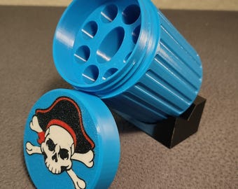 Prerolls Holder with Lighter Storage - Cann-A-Bud™ - "The Cannonball"