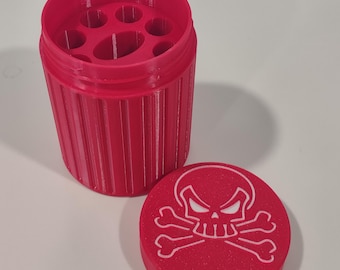 Red - Cann-A-Bud™ Blunt Holder with Lighter Holder - PreRoll - "The Cannonball"