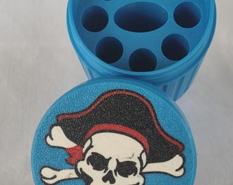 Electric Blue - Cann-A-Bud™ Blunt Holder with Lighter Holder - PreRoll - "The Cannonball"