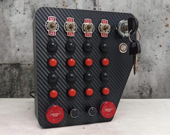 BBX_03E Botones USB PC Simracing Assetto Corsa, ETS, Euro Truck Simulator 35 función