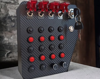 BBX_01E Botones USB PC Simracing Assetto Corsa, ETS, Euro Truck Simulator 31 función