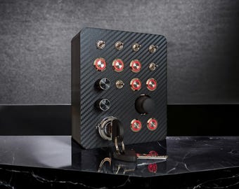 BBX_03C Buttonbox USB PC Simracing Assetto Corsa, ETS, Euro Truck Simulator 30 funciones + joystick