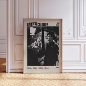VINTAGE INSPIRED Filmdruck, Retro Filmdruck, Midcentury Modern, Retro TV-Serienplakat, Minimale Filmkunst, Filmplakat individuell, Filmplakat