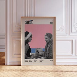 VINTAGE INSPIRED Movie Print, Retro Movie Print, Midcentury Modern, Retro TV Show Poster, Minimal Movie Art, Custom Movie Poster,Film Poster