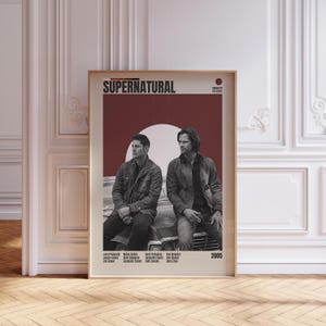 VINTAGE INSPIRED Tv Print, Retro Film Druck, Midcentury Modern, Retro TV-Serie Poster, Minimale Filmkunst, Individuelles Filmplakat, Filmplakat
