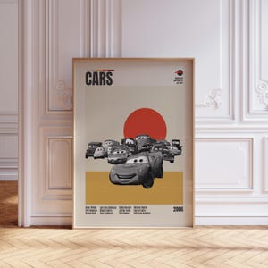 VINTAGE INSPIRED Movie Print, Retro Movie Print, Midcentury Modern, Retro TV Show Poster, Minimal Movie Art, Custom Movie Poster,Film Poster