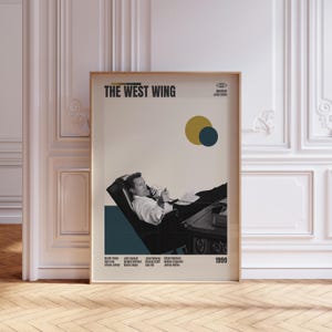 VINTAGE INSPIRED Tv Print, Retro Movie Print, Midcentury Modern, Retro TV Show Poster, Minimal Movie Art, Custom Movie Poster, Film Poster