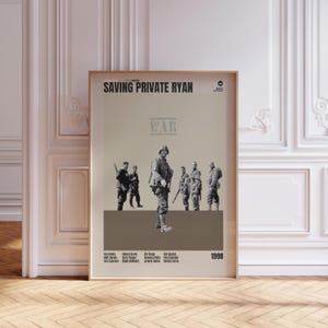 VINTAGE INSPIRED Movie Print, Retro Movie Print, Midcentury Modern, Retro TV Show Poster, Minimal Movie Art, Custom Movie Poster,Film Poster