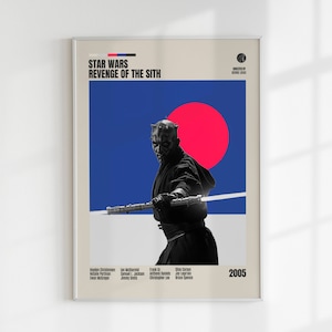 VINTAGE INSPIRED Movie Print, Retro Movie Print, Midcentury Modern, Retro TV Show Poster, Minimal Movie Art, Custom Movie Poster,Film Poster