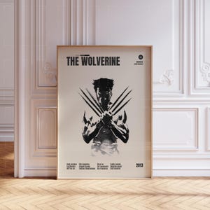 Impresión de película de inspiración vintage, impresión de película retro, póster de programa de televisión retro, arte cinematográfico minimalista, póster de película personalizado, póster de película
