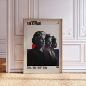 VINTAGE INSPIRED Tv Print, Retro Movie Print, Midcentury Modern, Retro TV Show Poster, Minimal Movie Art, Custom Movie Poster, Film Poster