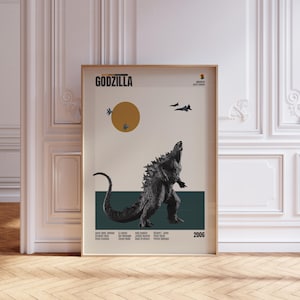 Stampa di film di ISPIRAZIONE VINTAGE, stampa di film retrò, Midcentury Modern, poster di programmi TV retrò, arte cinematografica minimalista, poster di film personalizzato, poster di film
