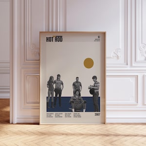 VINTAGE INSPIRED Movie Print, Retro Movie Print, Midcentury Modern, Retro TV Show Poster, Minimal Movie Art, Custom Movie Poster,Film Poster