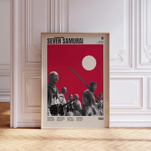 VINTAGE INSPIRED Movie Print, Retro Movie Print, Midcentury Modern, Retro TV Show Poster, Minimal Movie Art, Custom Movie Poster,Film Poster