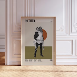 Stampa TV ISPIRATA AL VINTAGE, Stampa film retrò, Midcentury Modern, Poster di programmi TV retrò, Arte cinematografica minimalista, Poster di film personalizzato, Poster di film