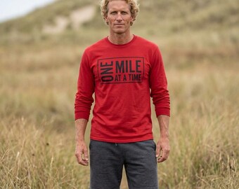 One Mile At A Time Long Sleeve Running T-Shirt